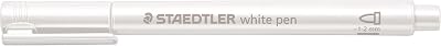 Staedtler Design Journey Metallic Pen 1-2mm White Pack of 10