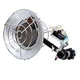 Pro-Temp PT-16-TTC Propane Heater, 16,000 BTU, Silver