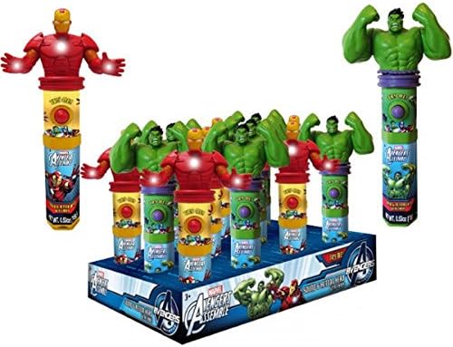 Marvel Avengers Sound &amp; Action Hero with Candy 12ct