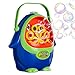 Vtopmart Automatic Bubble Blower Machine with Bubble Solution for Kids Toddlers, Penguin Bubble Maker for Party, Wedding, Outdoor Indoor Games, Battery Operated (Not Included)