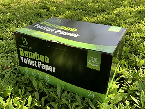 Bamboo Story 100% Unbleached Premium Bamboo Toilet Paper 3 PLY