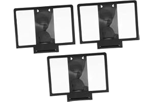 WHAMVOX 3 Pcs Screen Magnifier Radiation Practical Foldable Design for Movies Videos and Gaming Universal Compatibility for A