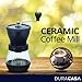 DuraCasa Manual Coffee Grinder Burr Coffee Grinder - Coffee Maker With Grinder For Espresso - Roasted Coffee Bean Grinder - Burr Grinder Coffee Mill - Best Manual Coffee Grinder Period!