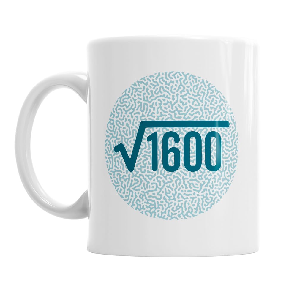 40th Birthday Gift Coffee Mug Present Age 40 Keepsake for Men Women 325 ml