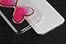 Urberry Glaxy S7 Case, Running Glitter Cover, Pink Sparkle Love Heart, Creative Design Flowing Liquid Floating Luxury Bling Glitter Sparkle Hard Case for Samsung Galaxy S7 with a Screen Protector