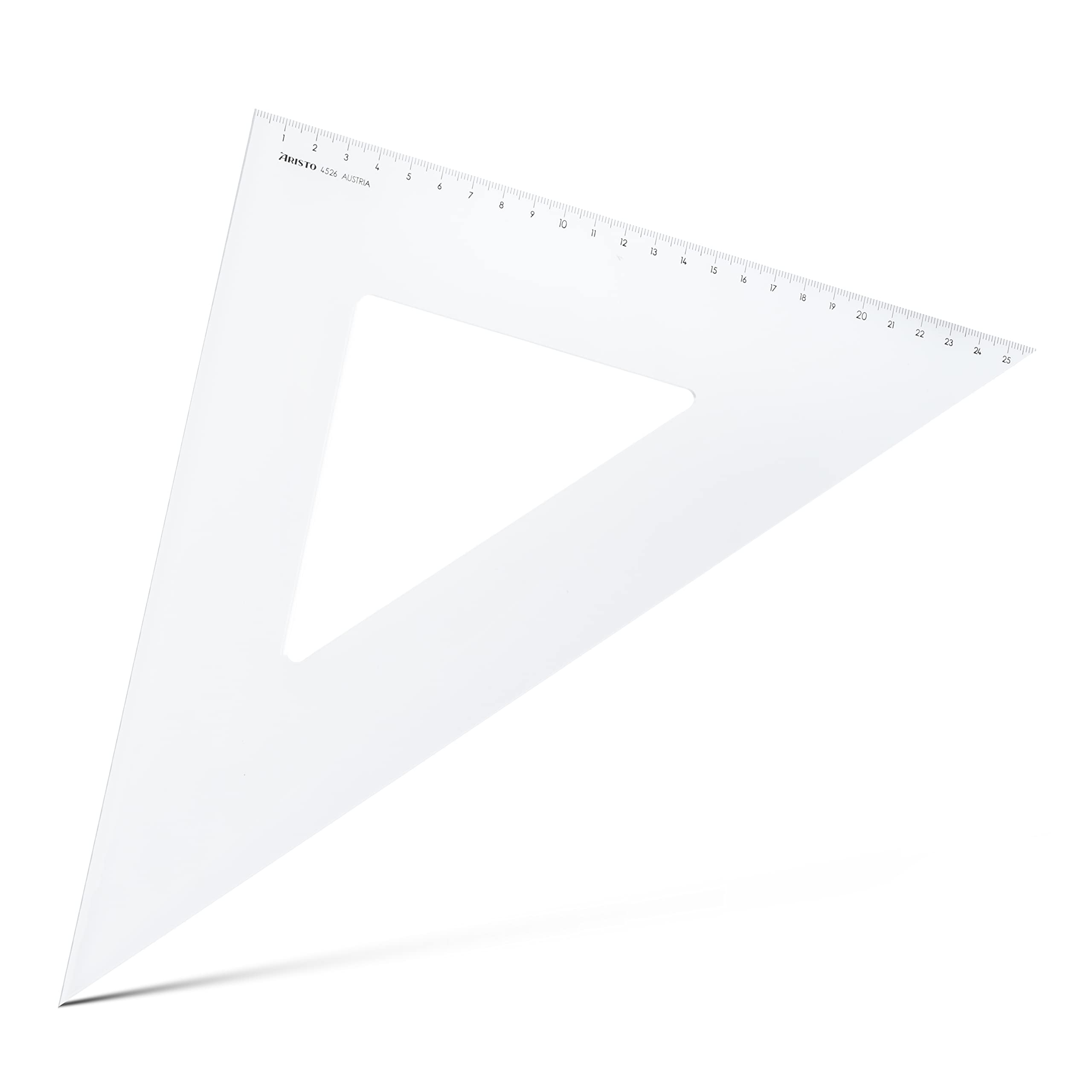 Aristo AR4526 Set Square 45° Perspex 368 MM Transparent ®
