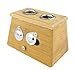 Winterworm® Bamboo Two Hole Healing Box for Moxa Moxibustion Medicine Therapy