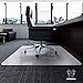 Desk Chair Mat for Carpet - Heavy Duty | Unbreakable Vinyl Floor Protector for Low-Pile Carpet,Thick 48
