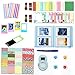 Leebotree Colorful Instant Camera Accessories Bundle Compatible with Fujifilm Instax Mini 11 Instant Film Camera Includes Album/Frame/Stickers (Sky Blue)