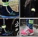 Attmu High Visibility Reflective Wristbands/Belt/Armbands (4 pack/2 Pairs), Reflective Ankle Strap Ankle Bands Running Gear - Perfect for Runners, Walkers, Cyclists and as Bike Pant Leg Straps