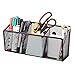 Magnetic Pencil Holder Organizer - Perfect for Locker Refrigerator Whiteboard Office Fridge - Metal Mesh Pen Cup for Accessories Marker Eraser Chalk Supplies - Strong Magnet Storage Bin Basket