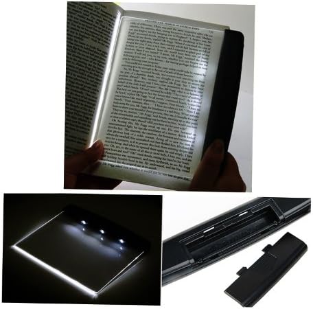 Bright Adjust Night Reading LED Book Light lamp Panel.