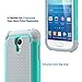 Galaxy S4 Mini Case, ULAK Hybrid Case with Dual Shock Resistant Soft silicone Case Design and Hard PC Construction for Samsung Galaxy S4 Mini (4.3