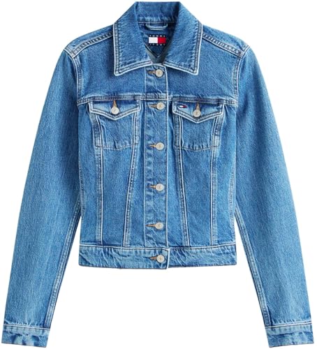 Damen Jeansjacke Vivianne mit Brusttaschen, Blau (Denim Medium), S