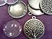 Tree of Life Pendant Kit, 10 Sets, Antique Bronze, 32x28mm