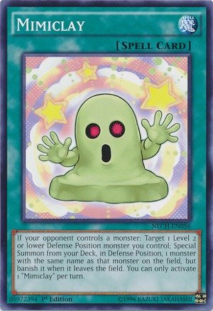 Yu-Gi-Oh! - Mimiclay (NECH-EN056) - The New Challengers - 1st Edition - Common