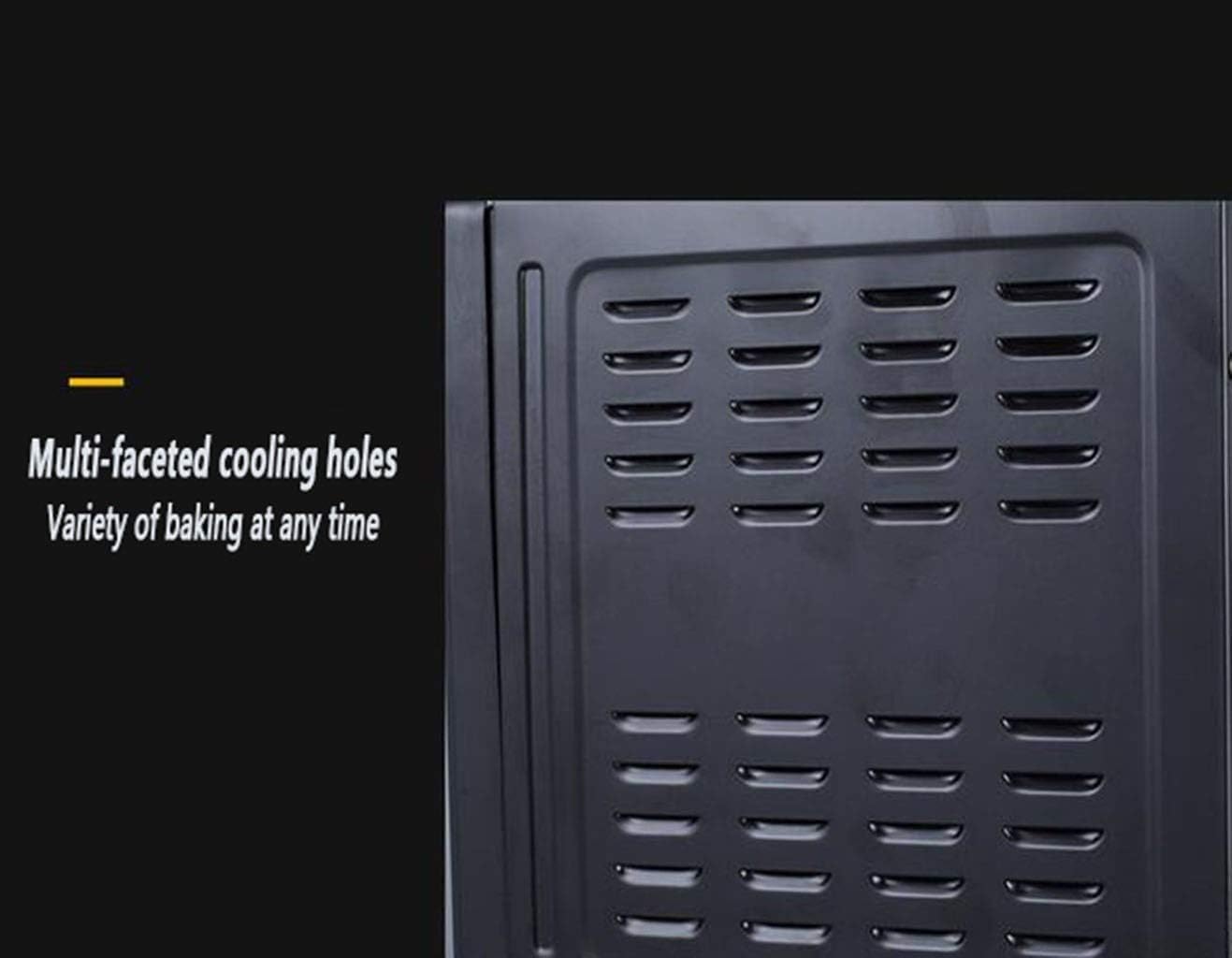 review Electric Grill—Coffee Machine Fryer 3 in 1 Household Multifunctional Breakfast Machine 1050W / 9L up and Down Quartz Tube Heating 15 Minutes Timer Switch (Color : Black)