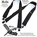 Shadow Black Heavy Duty Holdup Work Suspender 2