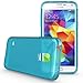 TUDIA LITE TPU Bumper Protective Case for Samsung Galaxy S5 Mini ** for S5 Mini Version ONLY ** (Teal)