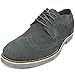 alpine swiss Beau Mens Dress Shoes Genuine Suede Wing Tip Oxfords Gray 11 M US