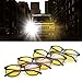 Berwke Night Driving Glasses for Women Men Anti Glare Polarized Night Vision Glasses Black