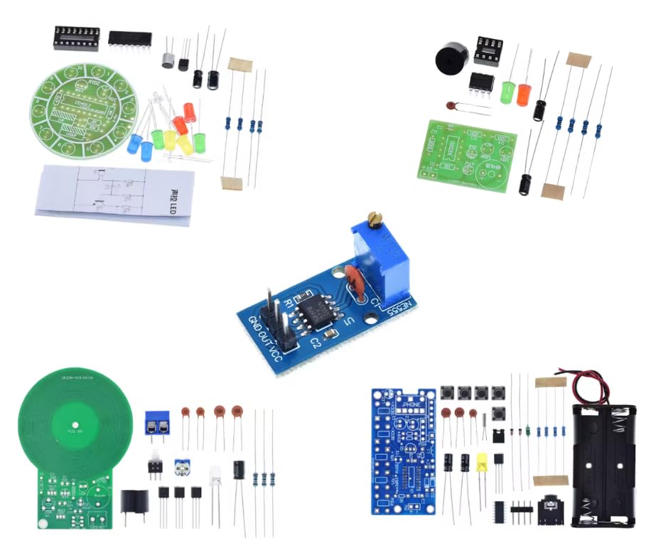 DIY Soldering Practice Project 5 Kits in 1