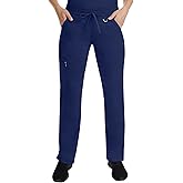 Healing Hands Scrub Pants for Women Tamara Pant with 6 Pockets, Reversible Drawstring, and 2-Way Stretch Fabric 9181