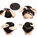 FESHFEN Bridal Hair Bun Updo Scrunchy Scrunchie Hairpiece Wig Hair Ribbon Ponytail Extensions Clips Straight Drawstring Hair Chignons Topknot Knot-4# Medium Brown