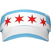 Cute Flag Sport Sun Visor Hats Adjustable Empty Top Baseball Cap Outdoor Patriotic Ball Caps for Women and Men