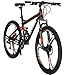 Eurobike Full Suspension Mountain Bike 21 Speed Bicycle 27.5 inches Mens MTB Disc Brakes Orange (3 Spoke mag Wheels)thumb 1