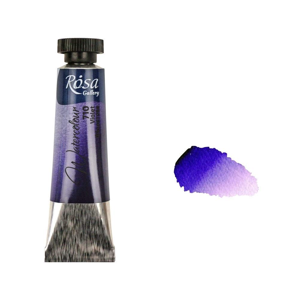 Professional Watercolour Paint, 10ml Tubes, Gallery, Artist Quality (Violet)