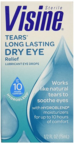Visine All Day Comfort Dry Eye Relief Lubricant Eye Drops, .5 fl. oz