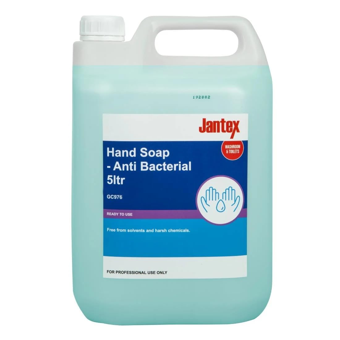 Jantex Unperfumed Liquid Hand Soap Refill 5Ltr GC976