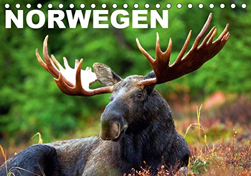 Norwegen (Tischkalender 2019 DIN A5 quer): Das Land der unberührten Natur und Fjorde (Monatskalender, 14 Seiten ) (CALVENDO N