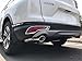 Beautost For Honda 2017 2018 2019 CR-V CRV Chrome Rear Fog Light Lamp Cover Trim