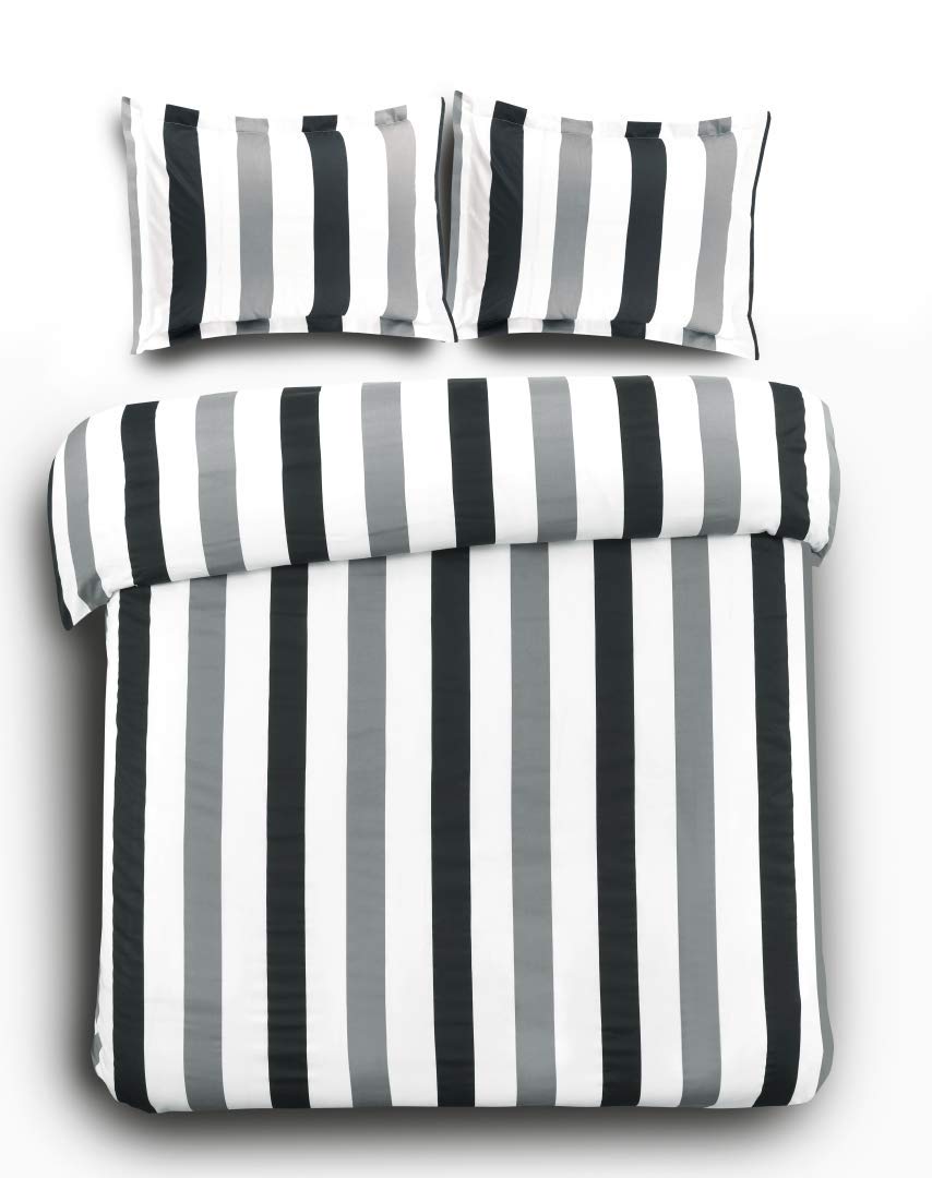 Papillon Scott Duvet Covers, Black, Cotton, 240 x 200/220 cm