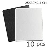 10pcs 25X30X0.3CM Blank Mouse Pad for Sublimation Transfer Heat Press Printing Crafts