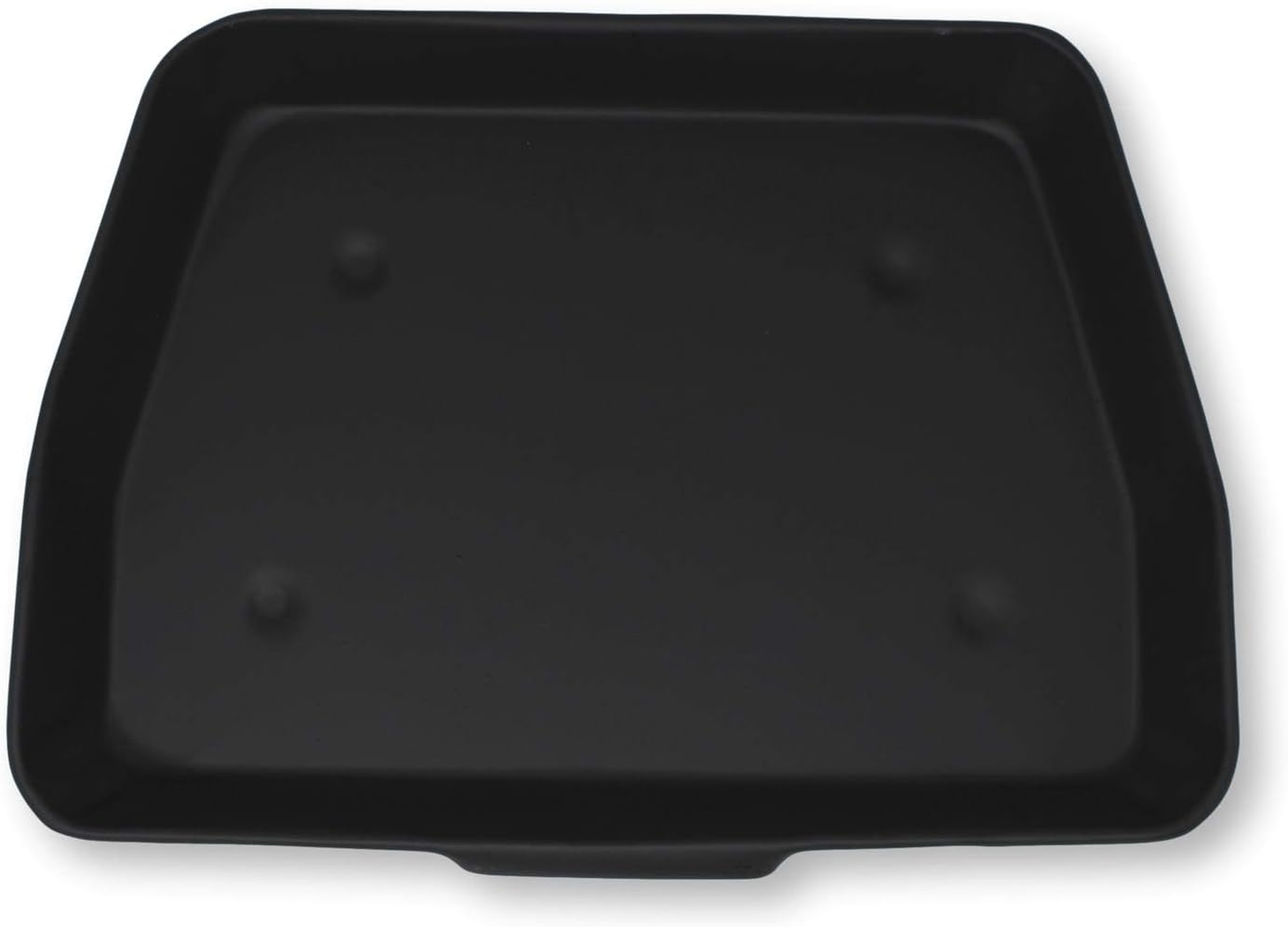 Black Metal Ash Pan - 33cm Wide (13") with Lightweight Coal and Log Tongs - Image 3