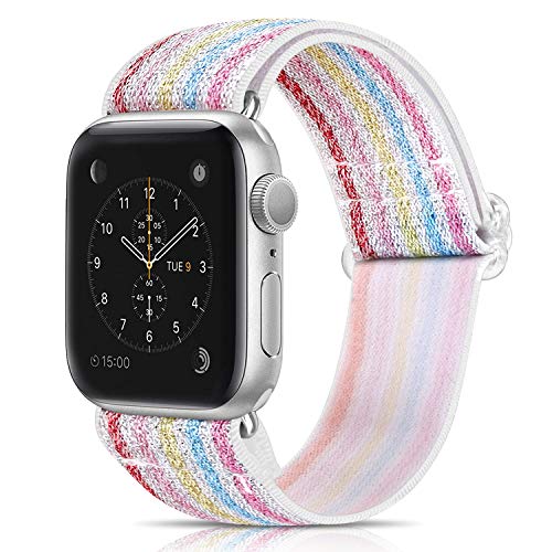 ShuYo Adjustable Elastic Watch Band Compatible for Apple Watch Band