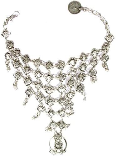 Ottoman Design Silver Plated Hand Cover 'Sirin Hatun'