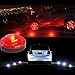 Tumecos Emergency Flare Alert Warning Signal Caution Light LED Beacon Pro with Magnetic Base for Vehicle (Yellow 4)