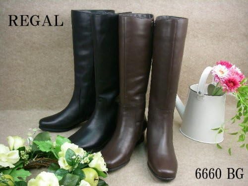 リーガル 6660bg 雪寒地エリア対応ロングブーツ レディース ゴアテックス ハイドロストッパー Regal リーガル ブーツ ブーティ Amazon