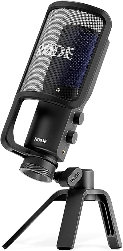 RØDE NT-USB+ Professional USB Microphone Black 48kHz 24-bit