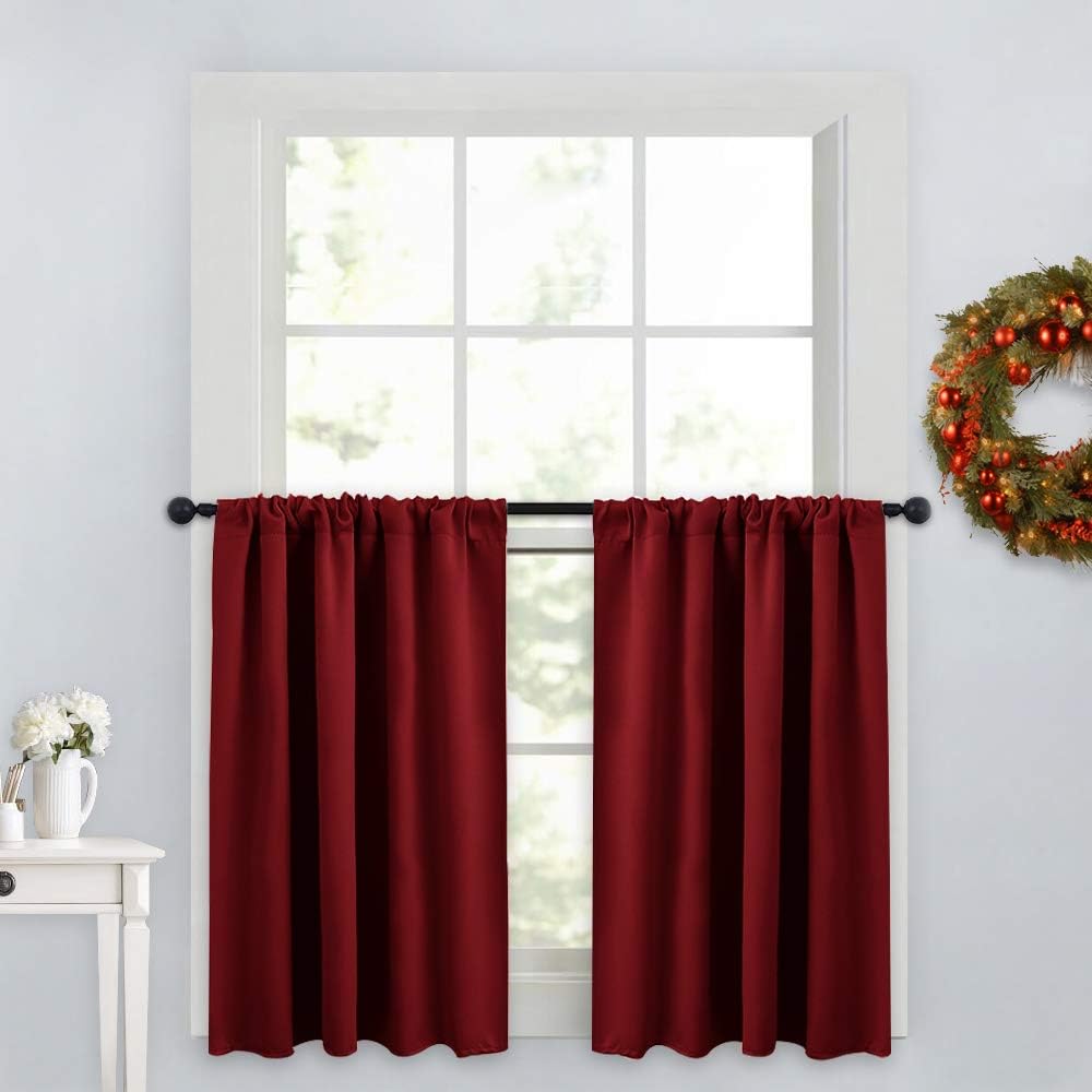Best Kitchen Curtains 36 Inch Length Sets