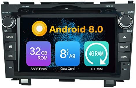 Android 10.0 Stereo DVD 64G ROM Autoradio GPS Navigation Radio for Honda CRV 2006-2011