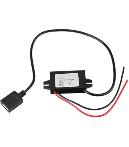 j4home DC-DC Ring Alarm Keypad Converter Step Down Module 12V to 5V Micro USB
