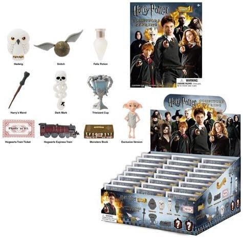Harry Potter 3-D Figural Foam Keyring Series 1 Blind Bag Set of 3