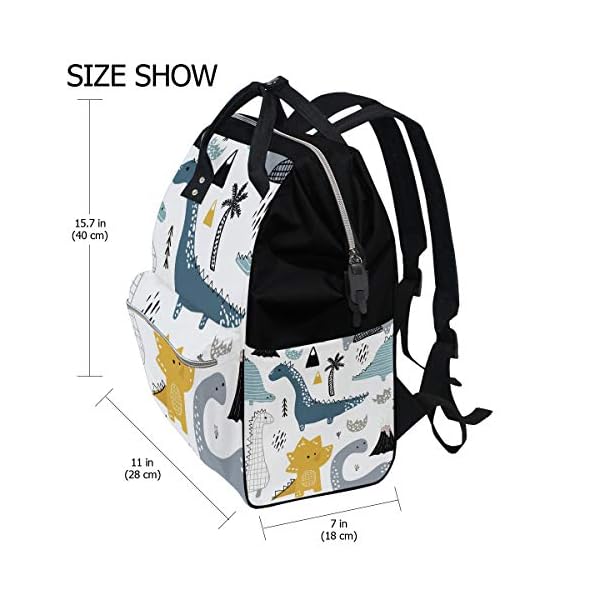 dinosaur changing bag