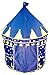 Star Castle Prince House Indoor Boys Blue Tent Outdoor Kids Play Hut by POCO DIVO