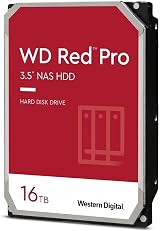 WD Red Pro 16TB NAS 3.5 inch Internal Hard Drive 7200 RPM CMR SATA 6Gb/s view 4